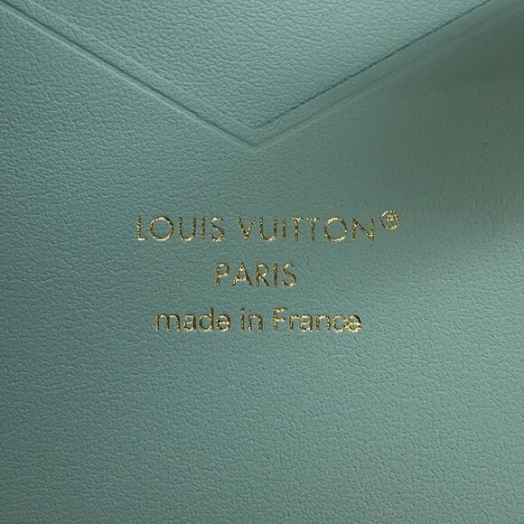 LOUIS VUITTON LV Vertical Wallet Compact Taurillon Leather Galet M82198 - Picture 5 of 9